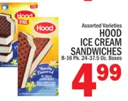 C Town HOOD ICE CREAM SANDWICHES offer