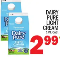C Town DAIRY PURE LIGHT CREAM offer