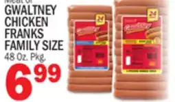 C Town GWALTNEY CHICKEN FRANKS FAMILY SIZE offer