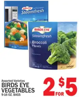 C Town BIRDS EYE VEGETABLES offer