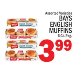 C Town BAYS ENGLISH MUFFINS offer