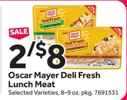 Stop&Shop Oscar Mayer Deli Fresh Lunch Meat offer