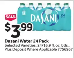 Stop&Shop Dasani Water offer