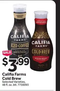 Stop&Shop Califia Farms Cold Brew offer