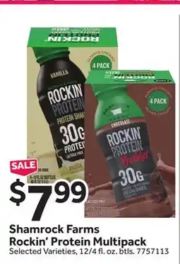 Stop&Shop Shamrock Farms Rockin' Protein Multipack offer