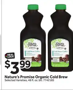 Stop&Shop Nature's Promise Organic Cold Brew offer