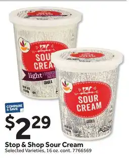 Stop&Shop Stop & Shop Sour Cream offer