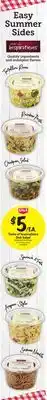 Stop&Shop Taste of Inspirations Deli Salad offer