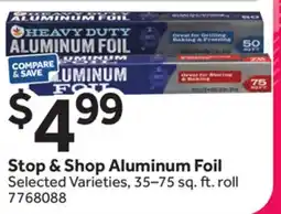 Stop&Shop Stop & Shop Aluminum Foil offer
