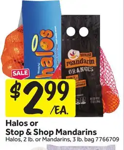 Stop&Shop Halos or Stop & Shop Mandarins offer