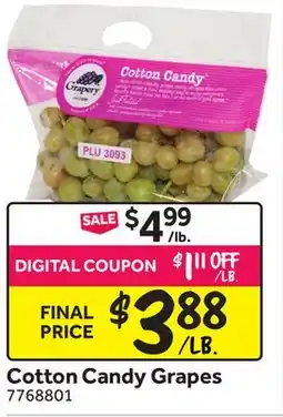Stop&Shop Cotton Candy Grapes offer