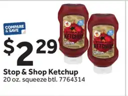 Stop&Shop Stop & Shop Ketchup offer