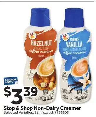 Stop&Shop Stop & Shop Non-Dairy Creamer offer