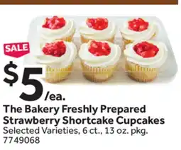 Stop&Shop The Bakery Freshly Prepared Strawberry Shortcake Cupcakes offer