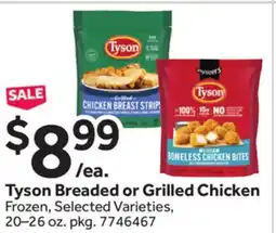 Stop&Shop Tyson Breaded or Grilled Chicken offer