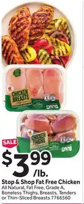 Stop&Shop Stop & Shop Fat Free Chicken offer