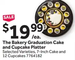 Stop&Shop The Bakery Graduation Cake and Cupcake Platter offer