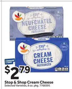 Stop&Shop Stop & Shop Cream Cheese offer