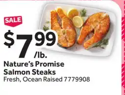Stop&Shop Nature's Promise Salmon Steaks offer