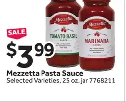 Stop&Shop Mezzetta Pasta Sauce offer