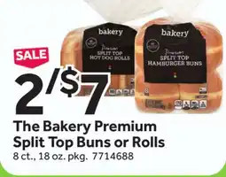 Stop&Shop The Bakery Premium Split Top Buns or Rolls offer