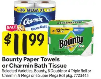 Stop&Shop Bounty Paper Towels or Charmin Bath Tissue offer