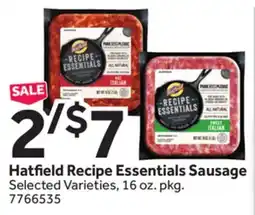 Stop&Shop Hatfield Recipe Essentials Sausage offer