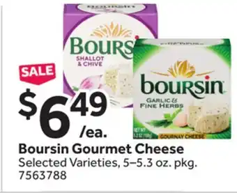 Stop&Shop Boursin Gourmet Cheese offer