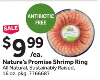 Stop&Shop Nature's Promise Shrimp Ring offer