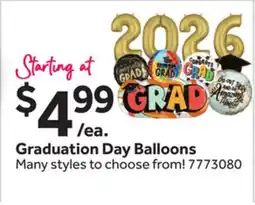 Stop&Shop Graduation Day Balloons offer
