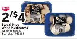 Stop&Shop Stop & Shop White Mushrooms offer