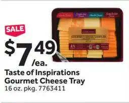 Stop&Shop Taste of Inspirations Gourmet Cheese Tray offer