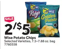 Stop&Shop Wise Potato Chips offer