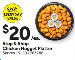 Stop&Shop Stop & Shop Chicken Nugget Platter offer