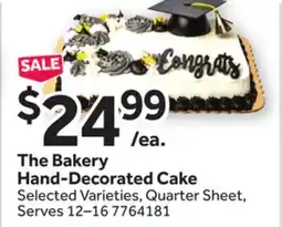 Stop&Shop The Bakery Hand-Decorated Cake offer