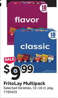 Stop&Shop FritoLay Multipack offer