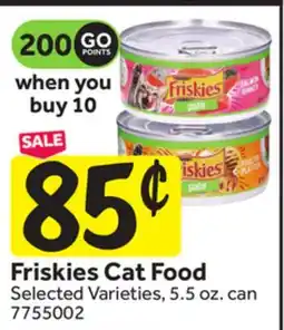 Stop&Shop Friskies Cat Food offer