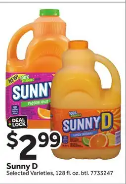 Stop&Shop Sunny D offer