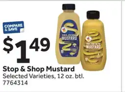 Stop&Shop Stop & Shop Mustard offer