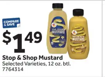 Stop&Shop Stop & Shop Mustard offer