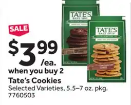 Stop&Shop Tate's Cookies offer