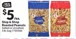 Stop&Shop Stop & Shop Roasted Peanuts offer