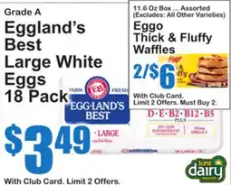 SuperFresh Eggland's Best Large White Eggs offer