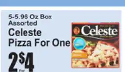 SuperFresh Assorted Celeste Pizza For One offer