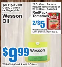 SuperFresh Wesson Oil offer