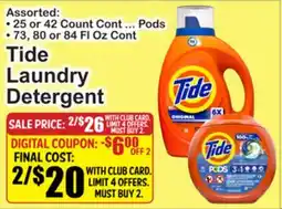 SuperFresh Tide Laundry Detergent offer