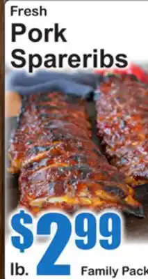 SuperFresh Fresh Pork Spareribs offer