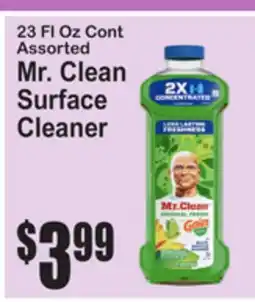 SuperFresh 23 Fl Oz Cont Assorted Mr. Clean Surface Cleaner offer