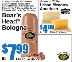 SuperFresh Boar's Head Bologna offer