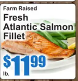 SuperFresh Farm Raised Fresh Atlantic Salmon Fillet offer